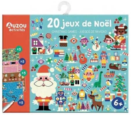 Ma pochette de 20 jeux de Noël - Auzou
